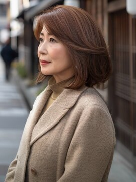 アルトリスト(Altruist Aging×HAIR&SPA) ☆イメチェンピンクベージュアンブレラカラー前髪クールショート