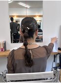 カチモリヘアセット