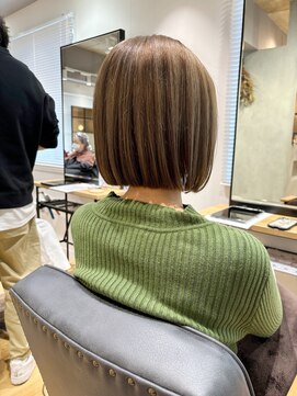 ルーク バイ ヘアーポケット(Luke by hair pocket) 切りっぱなしボブ
