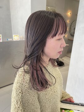 コード(Chord) 顔まわりインナーカラー