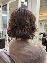 アストラール(astrale) 無造作ボブパーマ.