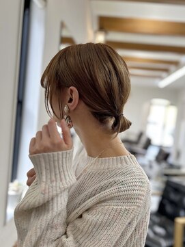 ヘアサロン エスプリ(hair salon esprit) ベージュ/ブリーチカラー