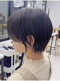 前髪カタログ/イメチェンスタイル／ウェーブパーマ/こなれミディ