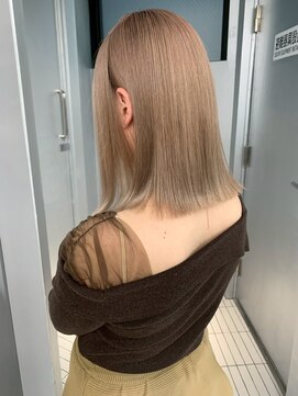 ペレ アネックス 大阪梅田茶屋町店(PELE ANNEX) くびれヘア/アプリコットオレンジ/夏のヘアアレンジ/梅田