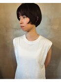 前上がりマッシュボブ