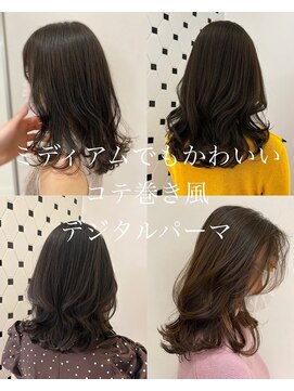 アピッシュ ギンザ(apish ginza) tomo髪質改善/コテ巻きパーマ/デジタルパーマ/前髪パーマ