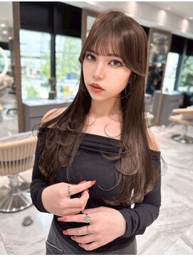 ロンド ロビン 栄(Lond robin) 【Lond robin】木屋元一　前髪/顔まわり/2way/韓国/レイヤー