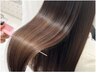 【 髪質改善NEW MENU !!1番人気 】髪質改善ストレート+髪質改善TR¥25100→