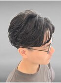 大分別府メンズパーマフェザーパーマニュアンスパーマ毛流れ