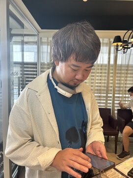 ソワンドゥ ブレス カルム 西中島店(soin de brace calme) メンズ×ショートウルフ