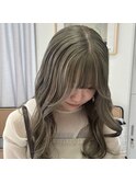 顔周りカット×透明感オリーブベージュ！【福田れん】