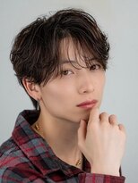 オーシャントーキョーオーバー 渋谷(OCEAN TOKYO OVER) シースルーラウンドマッシュニュアンスシャドウパーマ