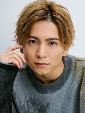 ガリカ シーム(Gallica/SEAM) 簡単セットニュアンスパーマ/毛流れセンターパート/メンズパーマ