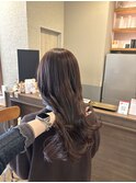 ブリーチ無しで艶々ブラウン【阿部佑香】