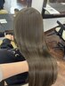 【清香指名】ブリーチなしWカラー+カット+髪質改善TR 25850→19800