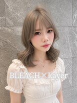 ラビス(Lovis) ミルクブラウン/ダークパープル/ナチュラルショート/夏