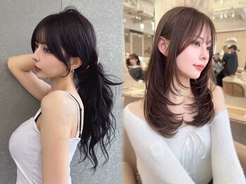 ロンドソル 四日市(Lond Sol)の写真/[クイック髪質改善+カット￥5480]前髪/顔周りカットで魅力あふれる小顔ヘアに[四日市/髪質改善/縮毛矯正]
