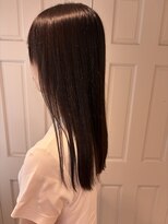 アルブル エト シミー(Arbre et chimie)&nbsp;ダークパープル/ナチュラルショート/夏のヘアアレンジ/東村山