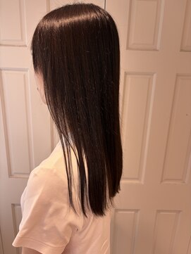 アルブル エト シミー(Arbre et chimie) ダークパープル/ナチュラルショート/夏のヘアアレンジ/東村山