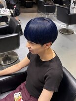 エイトヘアー(8 HAIR)&nbsp;ネイビーブルーカラー