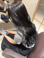 【全席完全個室サロン】ef lien西大寺 × 髪質改善ミルボンAujua認定サロン&nbsp;アッシュブラック