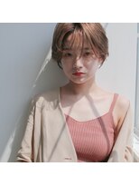 ハル ヘアスタジオ(haRu hair studio)&nbsp;細かいハイライトグラデーションで作る『透けるベージュ』コース