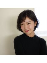 ラルジュ(large)&nbsp;【large】フレンチボブ/大人ボブパーマ/ブルーグレージュ