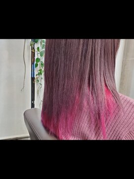ゼットサロン(Z SALON) ストロベリーなグレージュとピンク