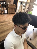 ルード(mens hair salon Rude) ツイスト×フェードスタイル☆