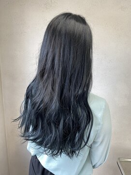 アジールヘア 東上野店(agir hair) 透明感抜群ブルーヘア