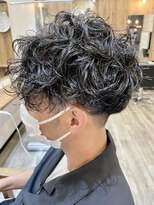 フラッグ ヘアー 天神西通り店(Flag HAIR)&nbsp;ツイストスパイラル☆メンズパーマスパイラルパーマ