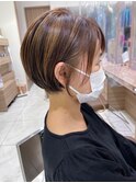 耳掛け☆ショートボブ