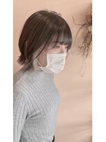 カノエ 福岡香椎店(canoe)&nbsp;韓国スタイル/艶髪/インナーカラー/グレー/髪質改善縮毛矯正/