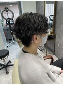波巻きスパイラルパーマ