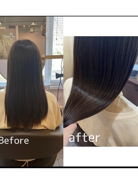 ルスリー 宇都宮店(Lsurii) 髪質改善カラー