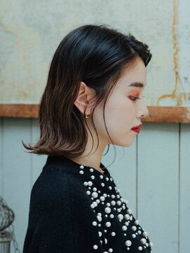 美容室 リズヘアー 稲毛店(Riz hair) 外はねボブ【稲毛駅】