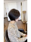 丸みショートボブ