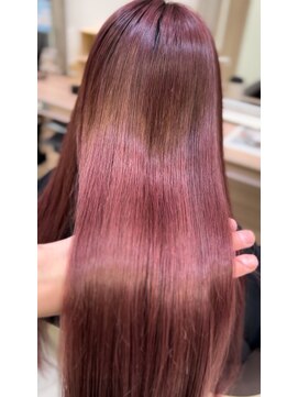 アッシュ 戸田公園店(Ash) チェリーピンク×髪質改善