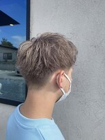 ウーヴリール 総社店(ouvrir)&nbsp;ハイトーン×メンズ短髪スタイル