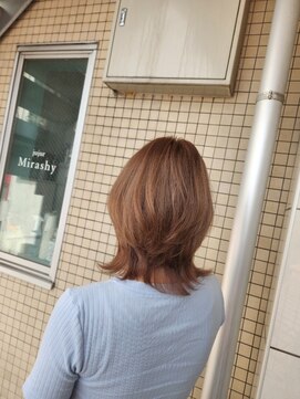 ミラシィ 稲毛(Mirashy) 《ショートカット》ベージュカラー♪