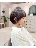 【畑中正敏】丸みショート/小顔ショート/ひし形ショート