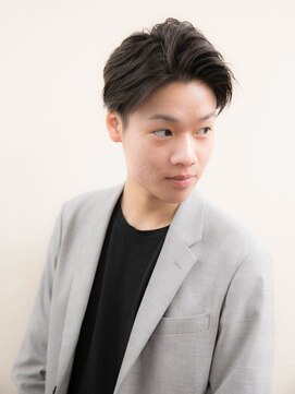 エクファフォーメン(EX-FA FOR MEN) カルマパーマ/ベリーショート/ダークアッシュ/ニュアンスパーマ