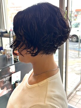 アズヘアー(A's HAIR) 黒猫short bob