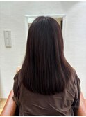 オーガニックカラー+オージュアトリートメント(白髪染め)