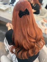 ラビス 浦和(Lovis) ハイライトカラー/アプリコットオレンジ/くびれヘア