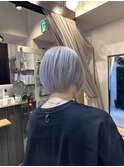 ホワイトシルバー/シルバーアッシュ