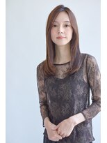 アッシュ 草加店 (Ash)&nbsp;ナチュラルストレート × フェミニンレイヤー