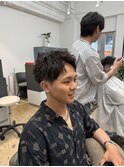 サーフカール/スパイキーショート/ブルーブラック/船橋