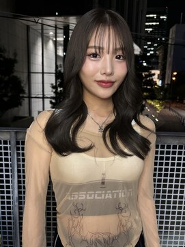 ペレ アネックス 大阪梅田茶屋町店(PELE ANNEX) ミディアムヘア/デザインカラー/フェイスフレーミング/梅田