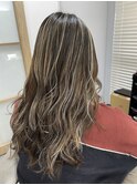 コントラストハイライト[髪質改善][縮毛矯正]
